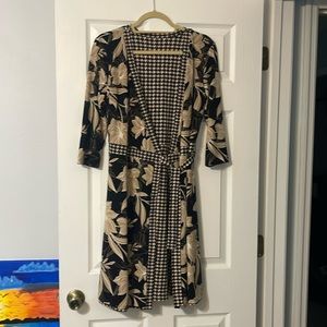 White House black market reversible wrap dress